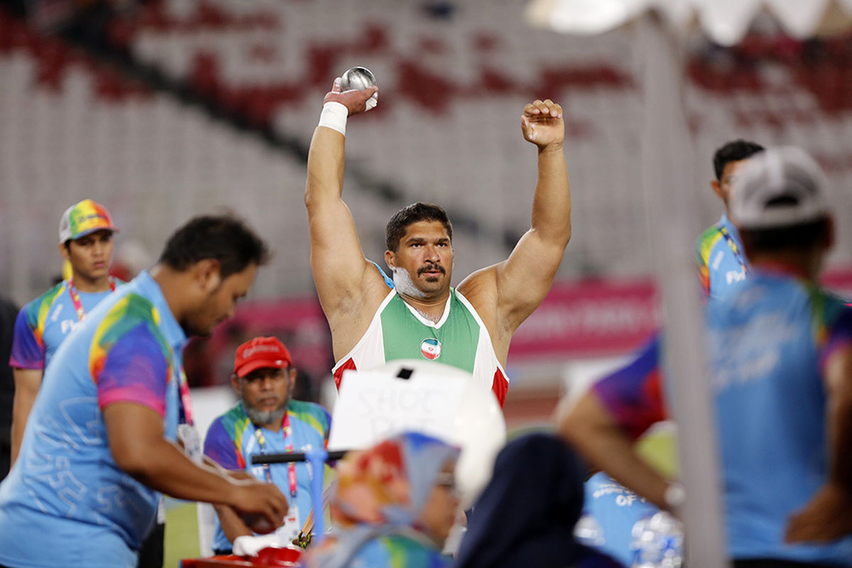 مدال‌های پرتاب دیسک مردان توسط ورزشکاران ایران درو شد