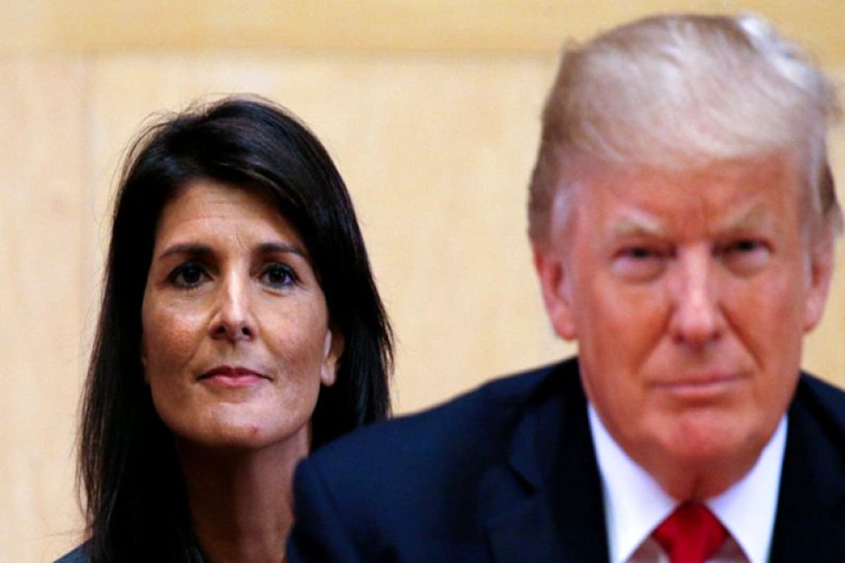 پشت پرده استعفای ناگهانی «نیکی هیلی»/ اختلافات هیلی و ترامپ برسر چه بود؟