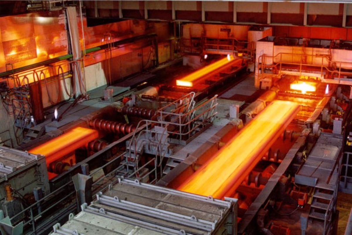 تولید کارخانه فولاد ۹۰ درصد افزایش یافت