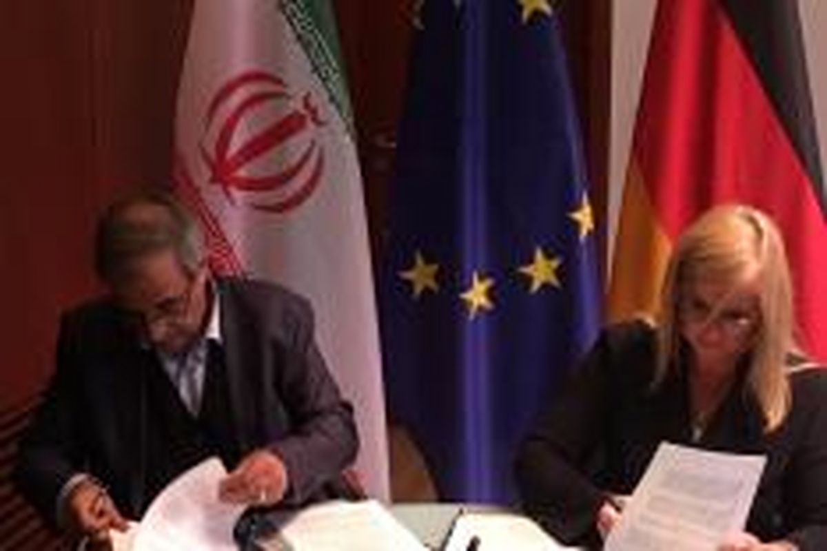 امضای تفاهم نامه همکاری آموزشی giz بین ایران و آلمان