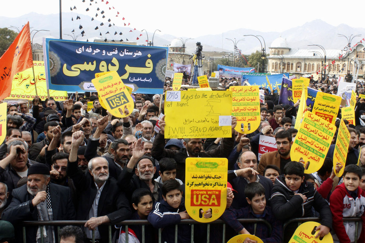 برگزاری راهپیمایی ضد استکباری ۱۳ آبان در سراسر استان همدان