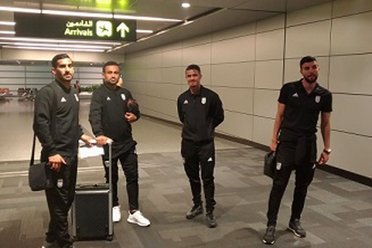 تیم ملی وارد قطر شد