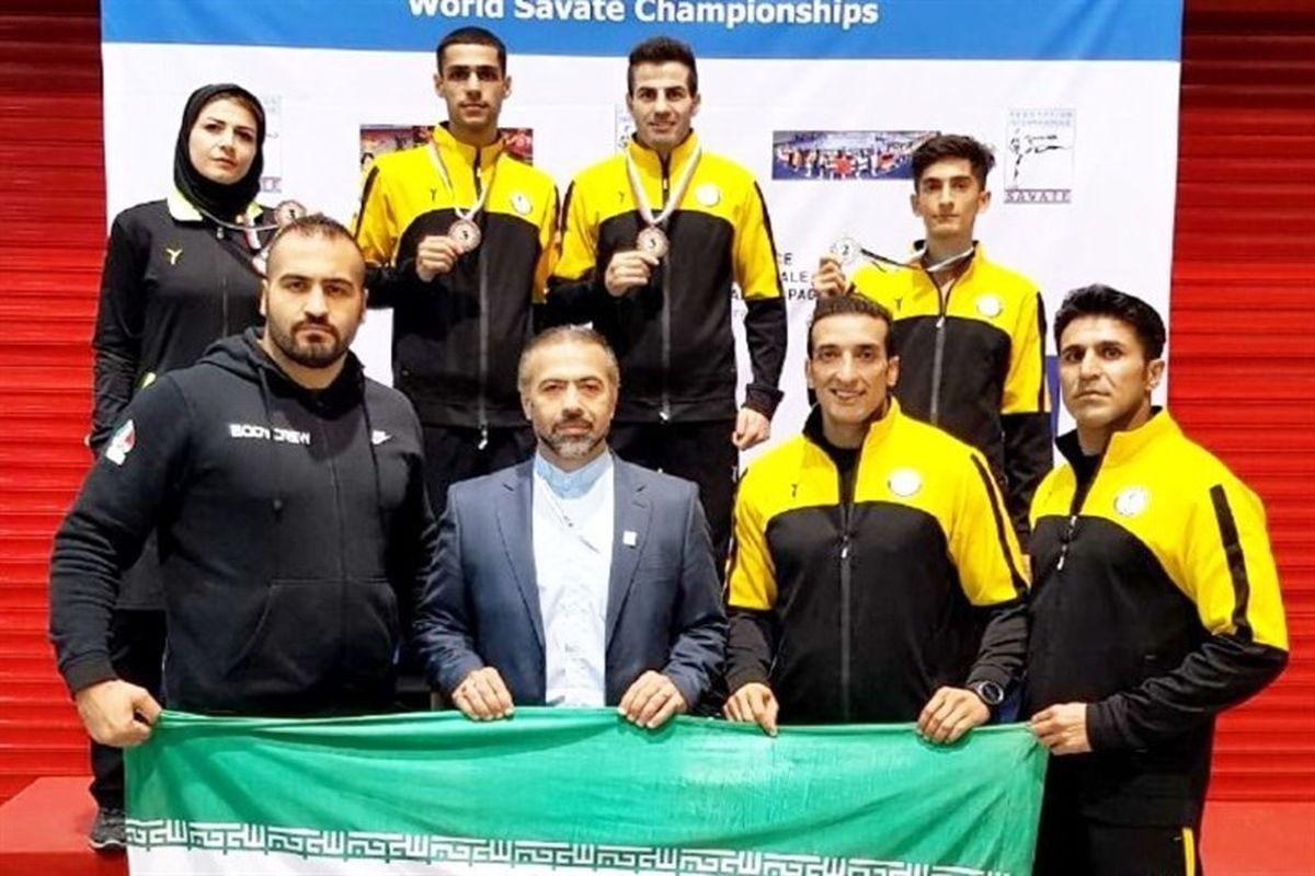 تیم ملی ساواته ایران به مقام سوم جهان رسید