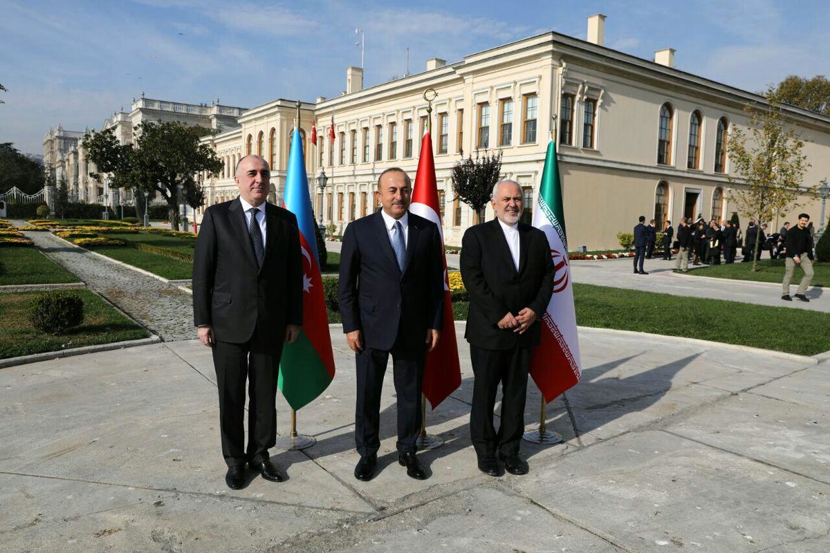 ششمین نشست وزیران خارجه ایران، آذربایجان و ترکیه برگزار شد