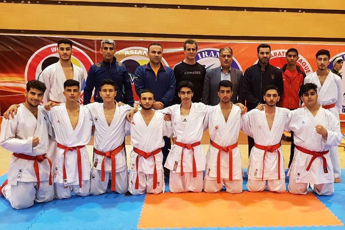 تیم شهرداری بندرانزلی نماینده گیلان در مرحله نیمه نهایی لیگ مردان کاراته کشور