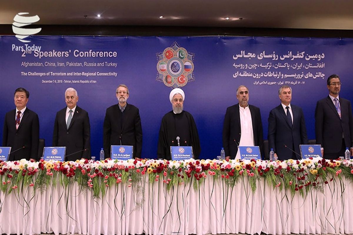 بیانیه پایانی کنفرانس رئیسان مجالس شش کشور/تاکید بر هم افزایی برای مقابله با تروریسم
