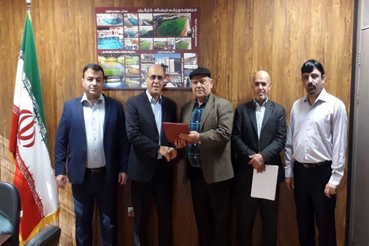 حسن شریف به عنوان رئیس انجمن کشتی کارگران تهران منصوب شد
