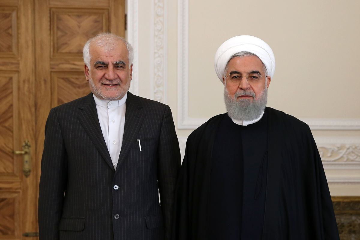 سفیر جدید ایران در چین با روحانی دیدار کرد