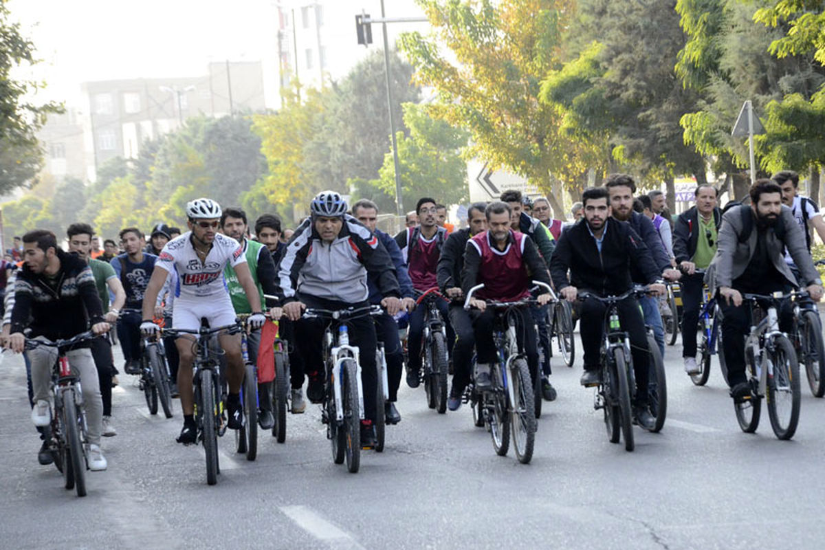 بیش از ۸۰ هفته همایش سه شنبه های بدون خودرو در البرز برگزار شده است/دوچرخه سواری نیازمند فرهنگسازی است