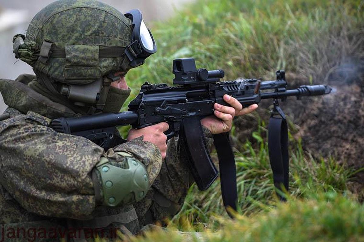 سلاح جدید «شاک» در دست نظامیان روس