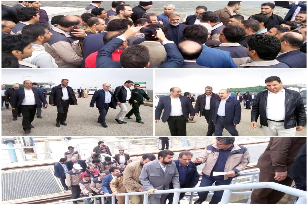 بازدید وزیر ورزش و جوانان از سد کرخه