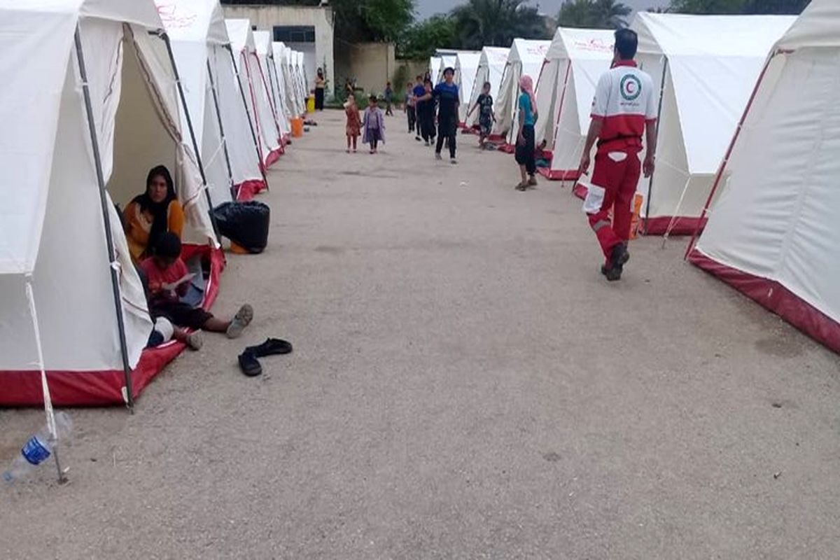 پیش‌بینی ۱۵ اردوگاه دیگر برای اسکان سیل زدگان خوزستان