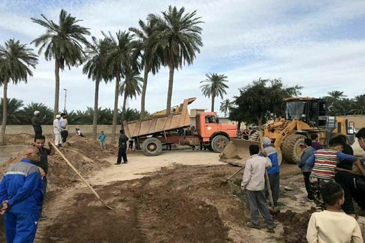 احداث چهار کیلومتر سیل بند در منطقه آلبوبالد دارخوین آغاز شد