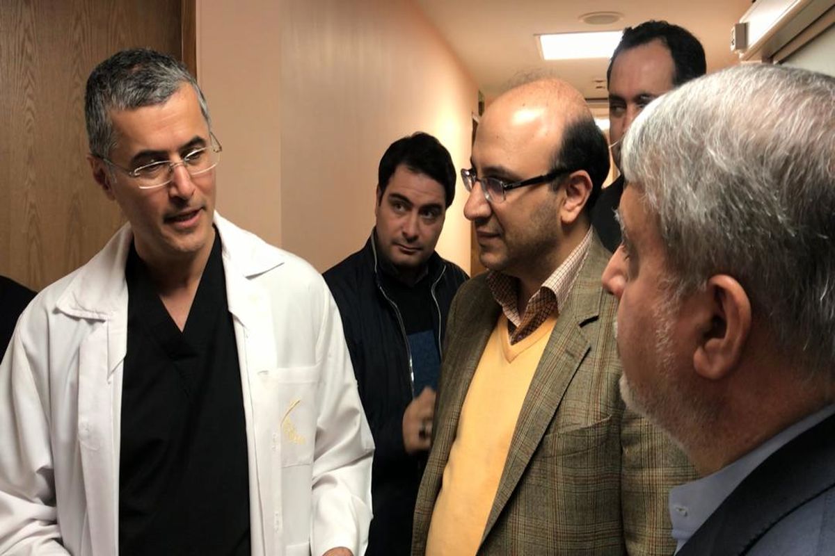 عیادت صالحی‌امیری و علی‌نژاد از یزدانی