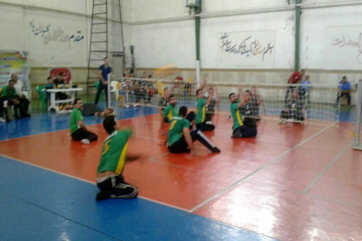 گرگان میزبان مسابقات والیبال نشسته لیگ دسته یک کشور