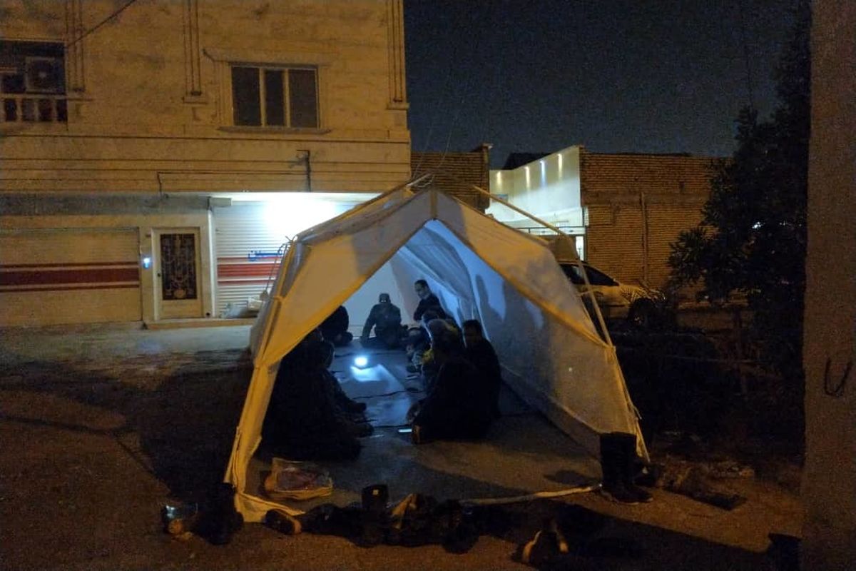 قصه ی یک چادر/روایتی از روزهای آب گرفتگی