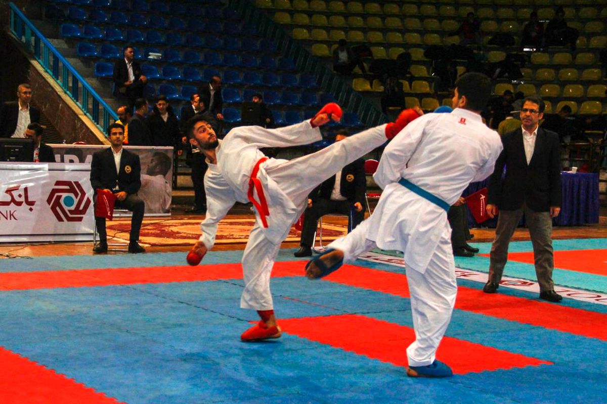 قهرمانی ناجا در مسابقات کاراته نیروهای مسلح در همدان