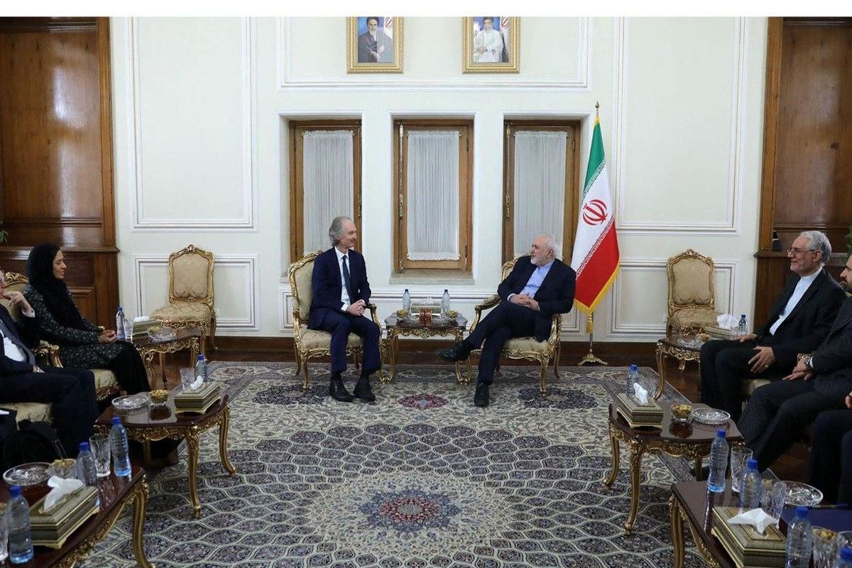 جزییات دیدار ظریف با نماینده ویژه دبیرکل سازمان ملل متحد در امور سوریه
