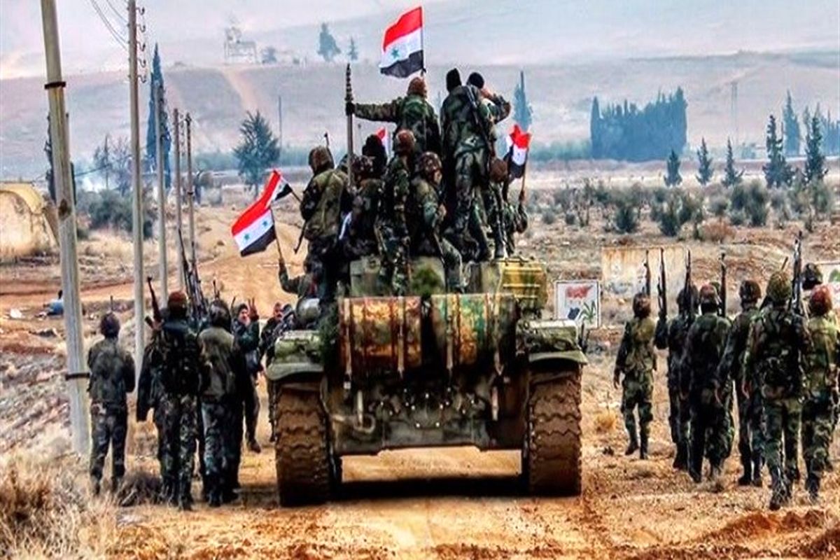 ارتش سوریه در شمال غرب این کشور در حال پیشروی است