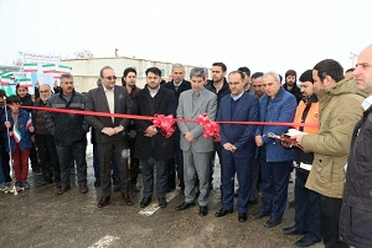 افتتاح پروژه ۱۵۴ کیلومتر روکش آسفالت محور‌های ارتباطی استان