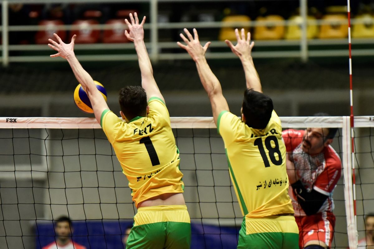 تقابل سپاهان  و سایپا در هفته هفدهم لیگ برتر والیبال