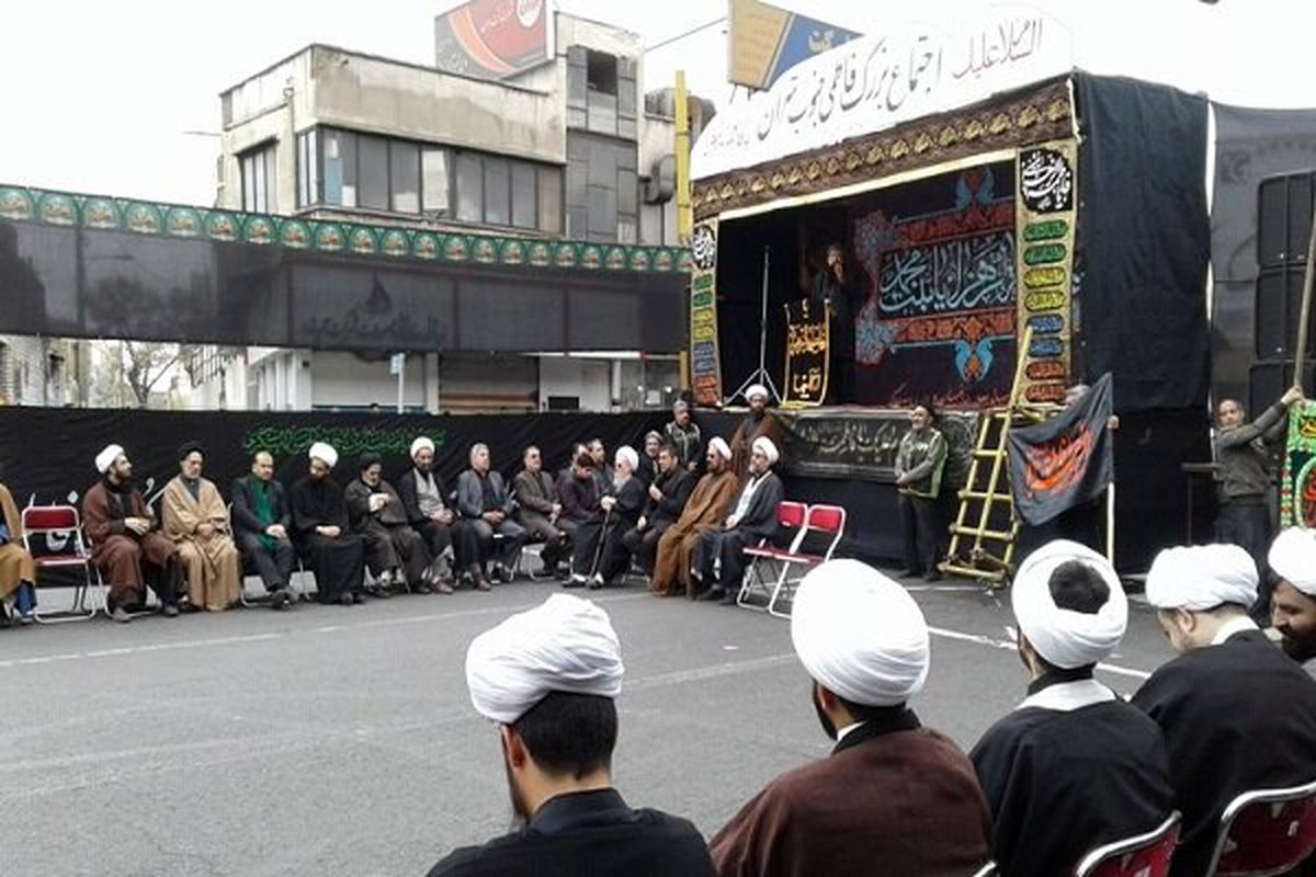 اجتماع بزرگ فاطمی جنوب تهران با همکاری بیش از ۱۰۰ مسجد و هیئت