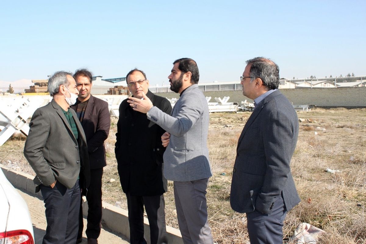 حضور معاون برنامه ریزی شرکت آب منطقه ای تهران در شهرک صنعتی صفادشت