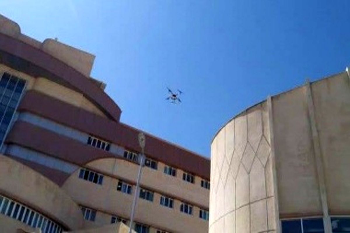 پرواز پهپادهای محلول‌پاش ساخت محققان پارک علم و فناوری کهگیلویه و بویراحمد برای ضدعفونی کردن بیمارستان‌های استان
