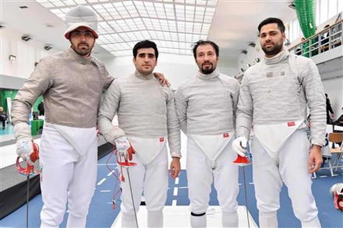سهمیه تیمی شمشیربازی ایران در المپیک قطعی شد