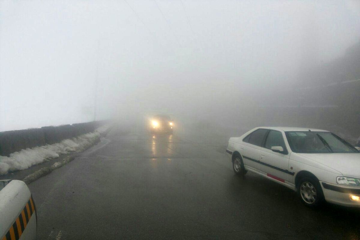 جاده‌های کدام استان‌ها مه آلود است؟