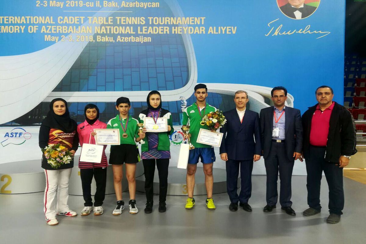 تنیسور کردستانی نشان برنز رقابت های بین المللی جام ریاست جمهوری آذربایجان را کسب کرد