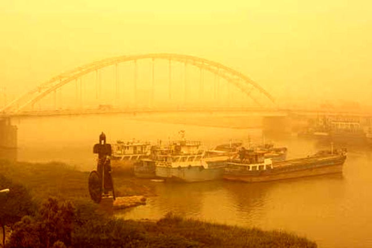 وقوع گرد و خاک‌های موقتی و محلی در خوزستان