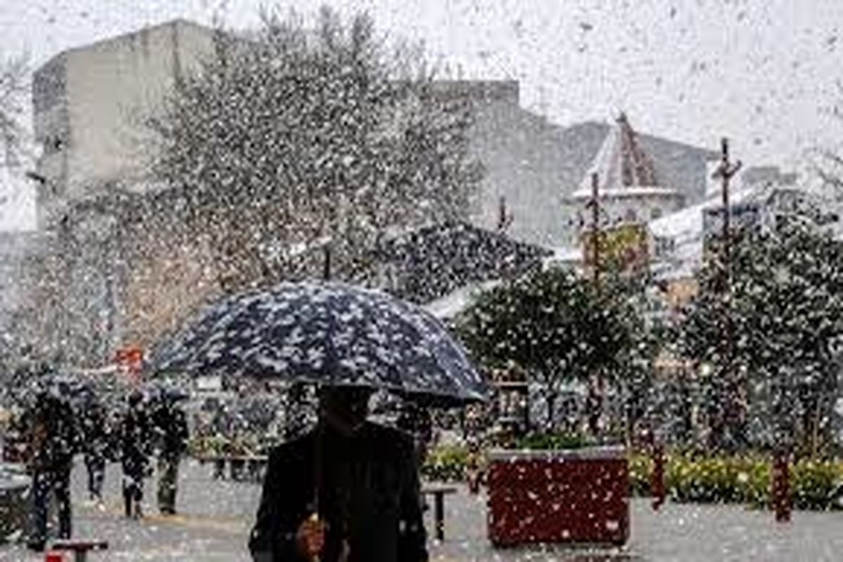باران، برف و کولاک/ پیش‌بینی بارش‌های ۶۰میلی‌متری