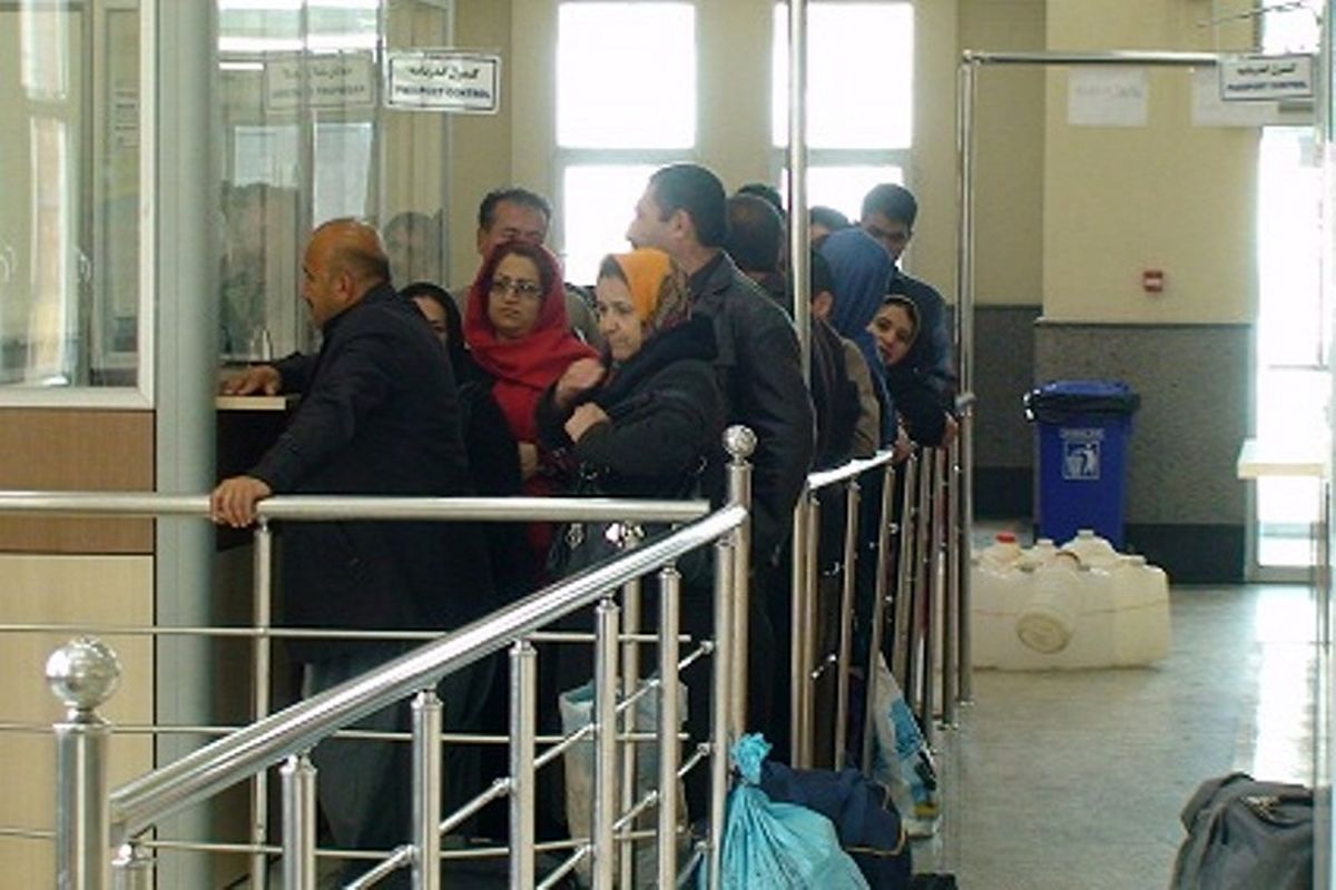 ورود بیش از ۴۰ هزار مسافر خارجی از مرز باشماق به ایران
