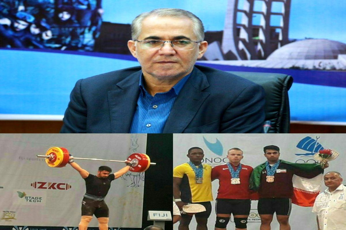 استاندار زنجان قهرمانی دو پهلوان زنجانی در مسابقات وزنه برداری جهان را تبریک گفت