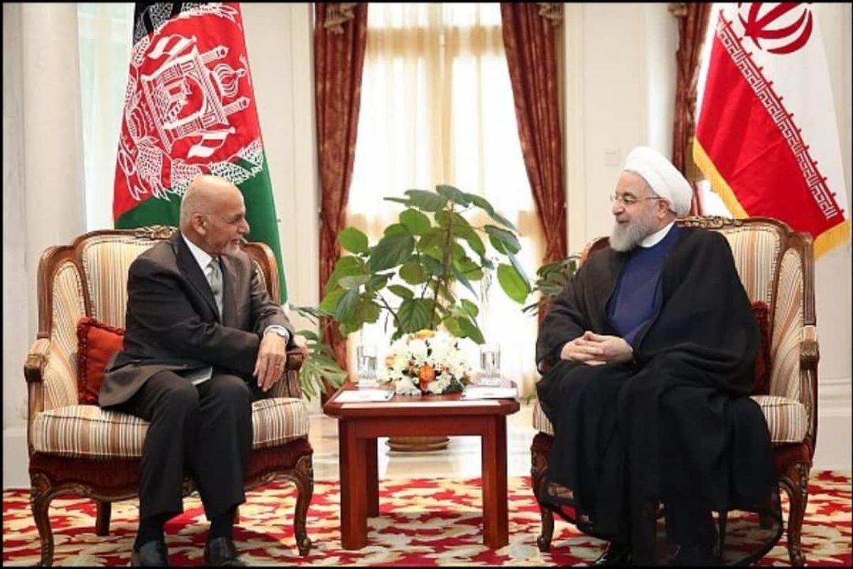روسای جمهور ایران و افغانستان دیدار کردند