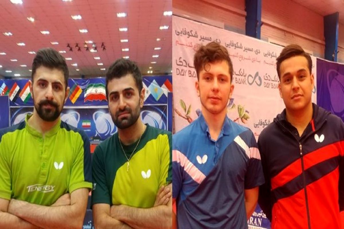 احمدیان و هدایی راهی تیم ملی تنیس روی میز ایران شدند