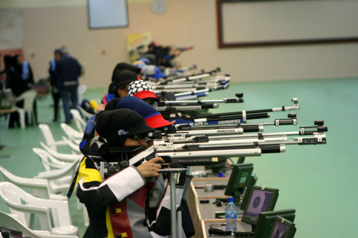 مسابقات آزاد تیراندازی سلاح‌های بادی بانوان برگزار خواهد شد