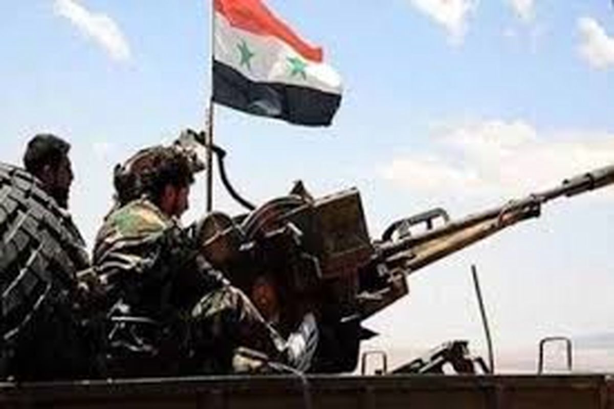 دفع حملات ترورریستی توسط ارتش سوریه در شمال استان حماه