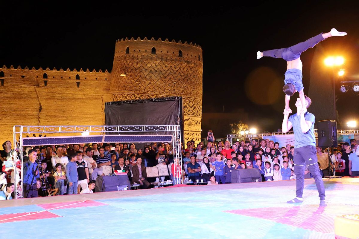 برگزاری جشنواره ورزشی درارگ کریم خان زند