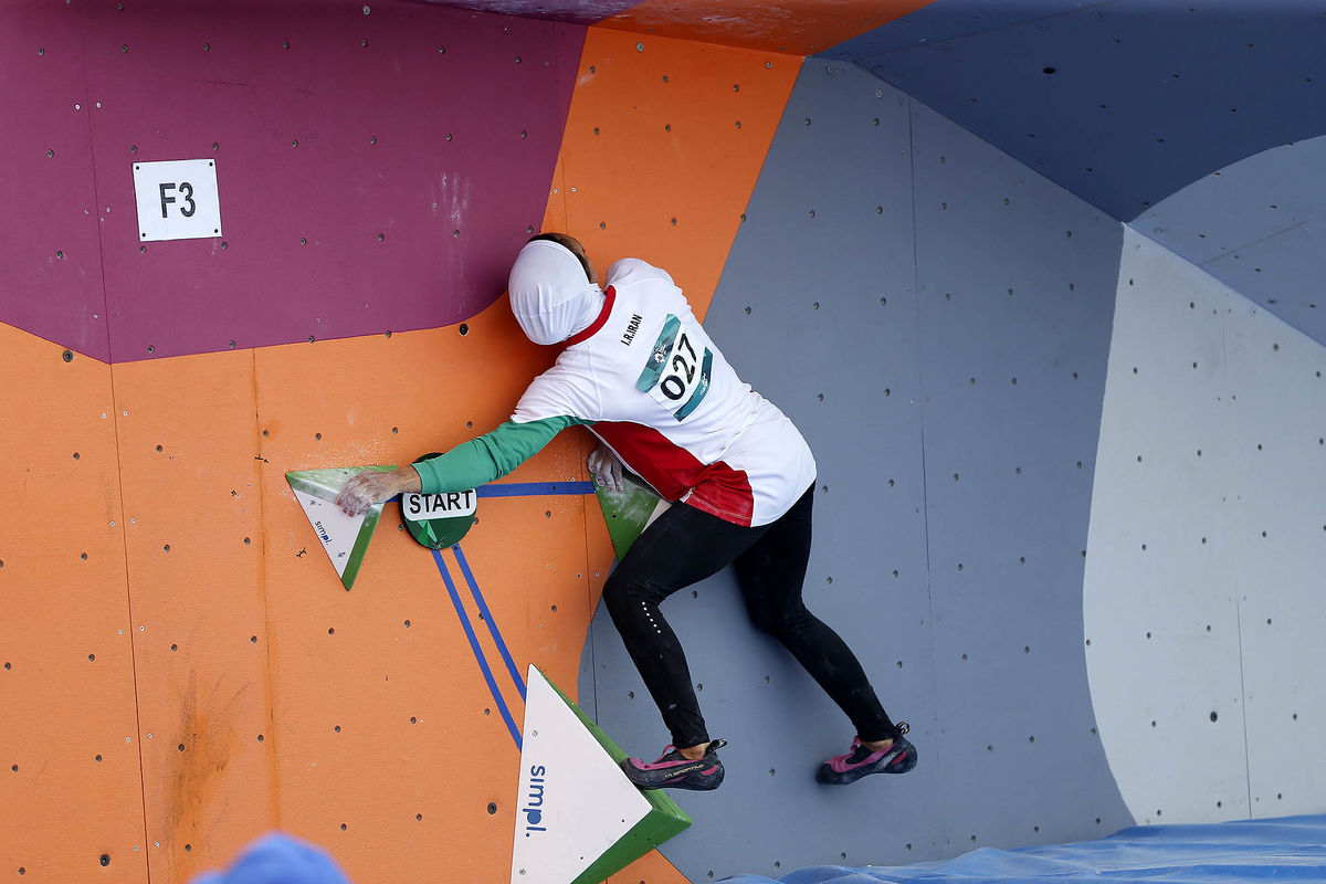 درخشش دختران سنگنورد همدانی در مسابقات قهرمانی کشور
