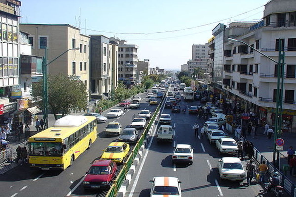 وضعیت ترافیک معابر بزرگراهی تهران در ۴ تیر ۹۸