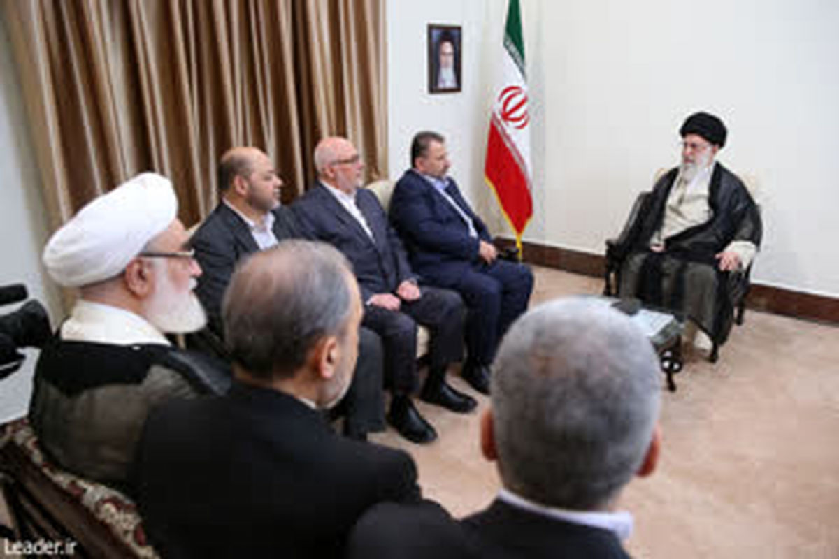 دیدار هیئت عالی رتبه حماس با رهبر معظم انقلاب اسلامی