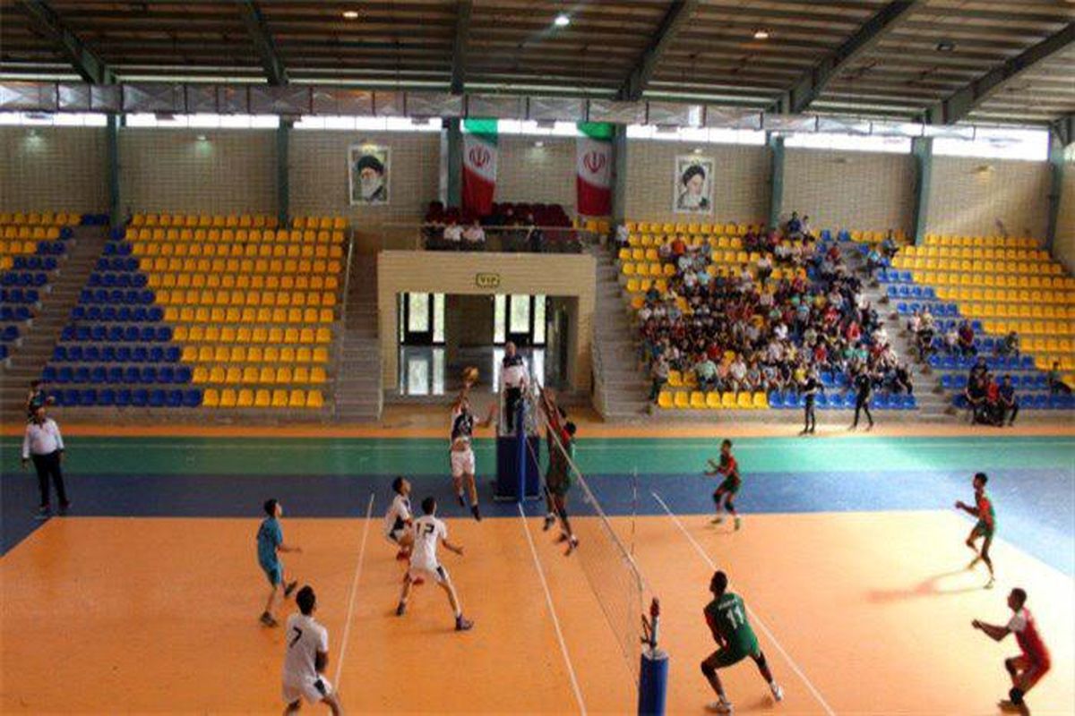 برگزاری مسابقه والیبال تیم های ملی بنگلادش و هیات بسیج اسلامشهر