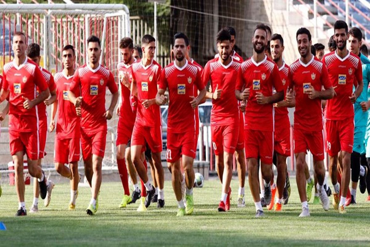 تمرین پرسپولیسی‌ها در مجموعه خیریه عمل برگزار شد