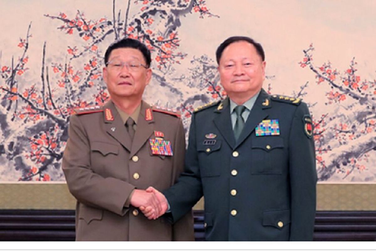 تقویت روابط دو جانبه نظامی چین و کره شمالی