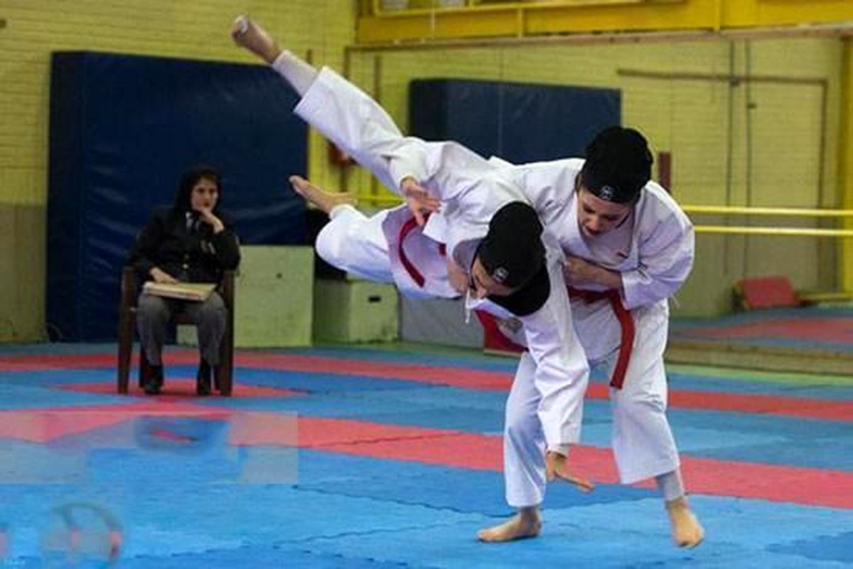 تیم کاراته دختران سمنان مقام سوم را از آن خود کرد