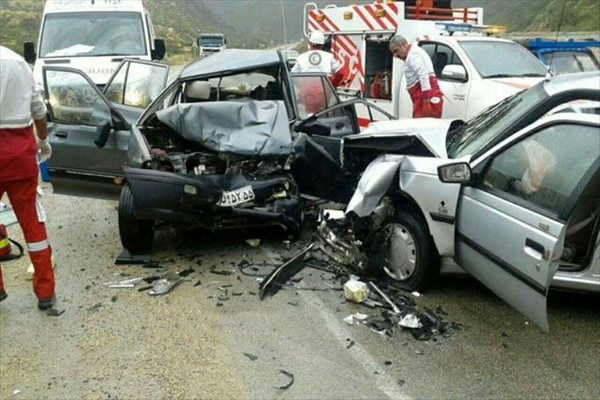 ۱۰۲ نفر بر اثر حوادث رانندگی در کردستان جان باختند