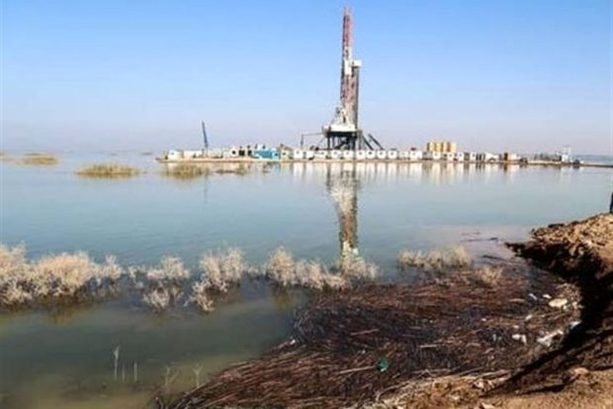 مخالفت محیط زیست با لوله گذاری دایک مرزی برای تخلیه آب هورالعظیم به عراق