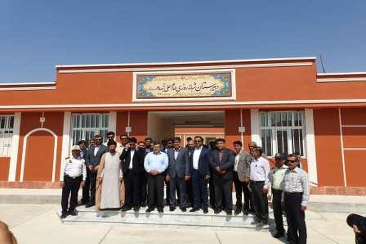 افتتاح  دبیرستان امام علی(ع) روستای بهده در پارسیان